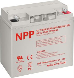 לנו מחסן <span class=keywords><strong>npp</strong></span> 12v 18ah סוללת עופרת אטומה סוללה נטענת חומצה נטענת עם אגוז & בורג (nb) מסוף - Product Image 1