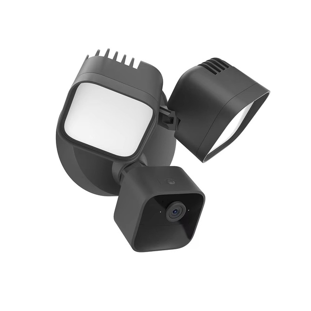 Wired Modern Battery Floodlight Security Camera 2600 Lumens HD Live View Motion Detection Built-in Siren Weather Resistant