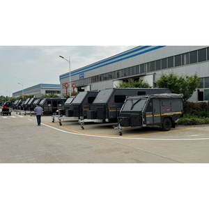 Caravane hybride compacte robuste tout-terrain avec pneus tout-terrain et lit superposé - Product Image 4