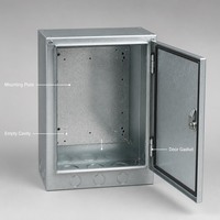 Boîtier électrique en acier galvanisé IP65, armoire de commande murale, boîtier d'instrumentation personnalisé OEM
