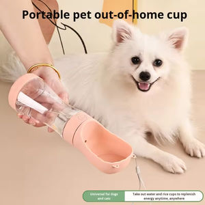 Dispensador de Agua y Comida Plegable y Ecológico para Perros, con Taza de Viaje de Plástico para Exteriores - Product Image 5