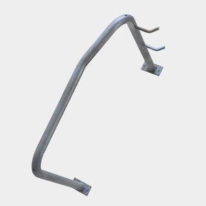 Porte-vélo vertical suspendu au mur support mural peu encombrant pour la maison et le garage support de vélo durable pour un stockage sécurisé - Product Image 3