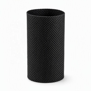 Funda Termocontraíble de Fibra de Vidrio Negra de Adhesión Perfecta, Contracción 2:1, para Protección de Cables en Equipos de Automatización Industrial - Product Image 1