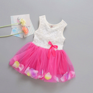 Ropa Infantil al por Mayor, Vestido de Tul con Encaje para Niñas - Product Image 5