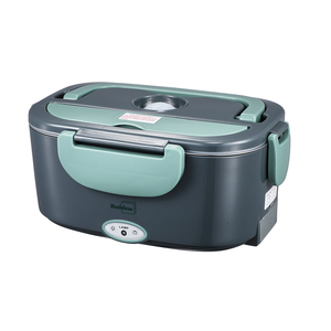 Boîte à <span class=keywords><strong>lunch</strong></span> <span class=keywords><strong>chauffante</strong></span> électrique portable approuvée CE/ETL de 1,5 L avec sac de transport isolé et cuillère à fourchette - Product Image 2