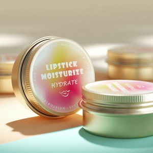10ml Round Aluminum Cosmetic Tin Aluminum Can for Lip Balm Custom Lip Balm Tin Container - Product Image 1