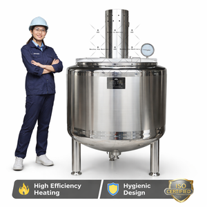 2000L Automatic SS304 Chocolate Tempering Holding Tank 65Kw Electrical Heating Customizable Voltage 1 - Product Image 5