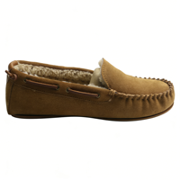 Mocassins d'hiver pour femmes en fausse fourrure marron avec doublure en peluche, semelle EVA thermique antidérapante, vente en gros OEM/ODM