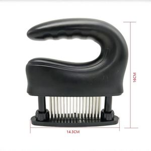 Stainless Steel Sharp Needle <b>Blade</b> Meat Tenderizer with Soft Handle Eco-Friendly for Home Kitchen Use - Product Image 5