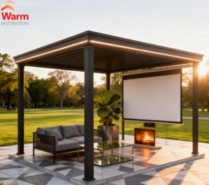 Base <span class=keywords><strong>de</strong></span> Nivelación sin Herramientas <span class=keywords><strong>para</strong></span> Pérgola <span class=keywords><strong>de</strong></span> Aluminio, se Ajusta en Terrenos Irregulares en Minutos - Product Image 1