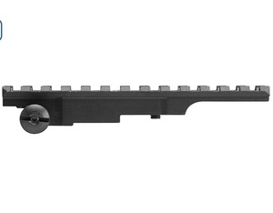 Base di Montaggio per Ottica da Caccia, Nera Opaca in Lega di Alluminio, per Adattatore di Fissaggio da 20 mm - Product Image 3