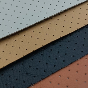 Siège de voiture en cuir synthétique Real Dot, cuir PVC perforé sur mesure pour véhicules à énergie nouvelle - Product Image 2