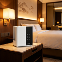 Diffuseur d'arômes multifonctionnel portable avec lumière nocturne, humidificateur ionisant pour la maison, la voiture, le bureau, l'hôtel