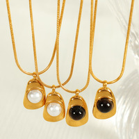 Parure Collier et Boucles d'Oreilles en Acier Inoxydable Plaqué Or 18K avec Pendentif Œil de Tigre Géométrie Irrégulière Zhongzhe, Tendance et Étanche