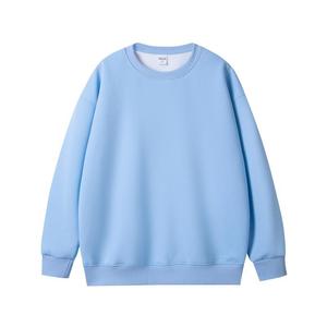 <span class=keywords><strong>Felpa</strong></span> Unisex di Alta Qualità 450gsm <span class=keywords><strong>Bianco</strong></span> Puro <span class=keywords><strong>con</strong></span> Collo Alto, Maniche Lunghe, Collo Tondo, Sei Pellicce Invernali, Calda - Product Image 3