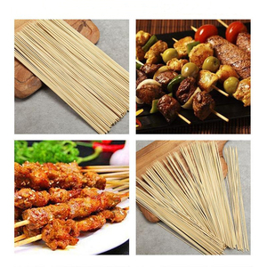 Wholesale Large Carton Disposable Bamboo <strong>Skewers</strong> 6 Inches Barbecue Sticks Round BBQ Bamboo <strong>Skewers</strong> - Product Image 5