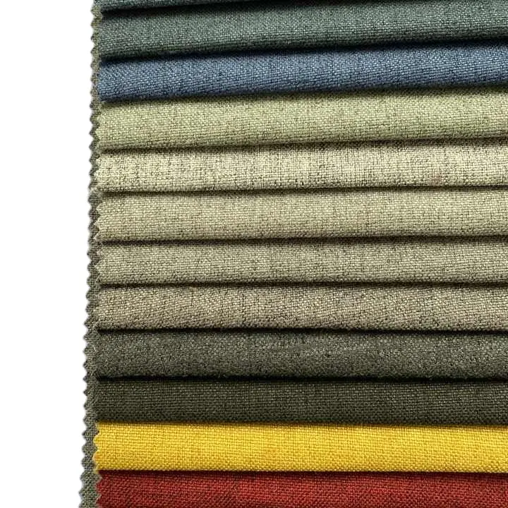 Invierta en productos textiles para el hogar al por mayor hechos de lino de fibra de poliéster de primera calidad.