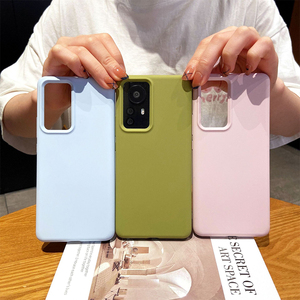 Nuevos productos, suave cubierta trasera de silicona líquida, repuestos para teléfonos móviles a prueba de golpes para Xiaomi 12 12Pro, logotipo personalizado - Product Image 3