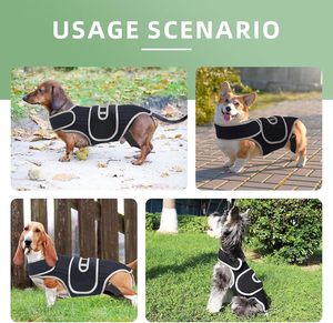 <span class=keywords><strong>Harnais</strong></span> de soutien dorsal réglable pour chien, respirant, pour la marche, le jogging, les escaliers, la maison, l'extérieur et les voyages - Product Image 4