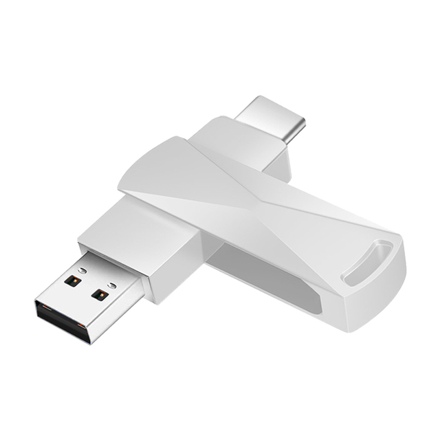 Portable Ssd USB Flash Drive 3.0 TYPE-C USB Drive 128GB 256GB 512GB Metal Pen Drive
