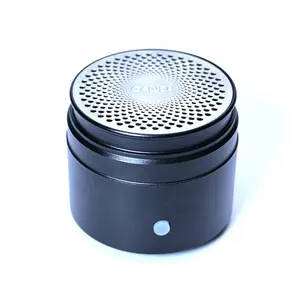 2024 Hot Sale Aluminium Alloy Bass Portable Wireless Speaker Bt 5.3 IPX6 Waterproof Mini Speaker