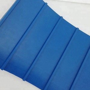 Courroie ThermoDrive Bleu Homogène Hygiène PU Convoyeur pour Viande Fruits de Mer - Product Image 5