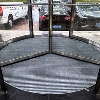 Alfombra de Aluminio Moderna Hecha a Mano, Antideslizante, Lavable, de 2 cm de Grosor, Impermeable, con Patrón Geométrico y Respaldo de Goma Antideslizante para Mascotas
