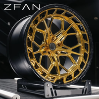 Jantes en alliage ZFAN 18-22 pouces, luxe, 2 pièces, forgées, 5x114.3 5x120 5x130, peintes pour Porsche 718 BMW F80 Lamborghini Urus