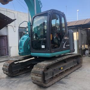 Excavatrice hydraulique d'occasion Kobelco du Japon, modèles SK125UR/SK75SR/SK60/SK250-8/SK70SR, avec moteur Honda, pompe PLC et engrenages inclus - Product Image 4