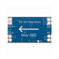 Modul Regulator Tegangan Step Down Konverter Buck DC-DC 5A Efisiensi Tinggi 3.3V 5V 9V 12V Mini560