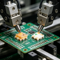 LED SMD RVB bicolore rouge-vert 0805 pour contrôle industriel, lumière à double état