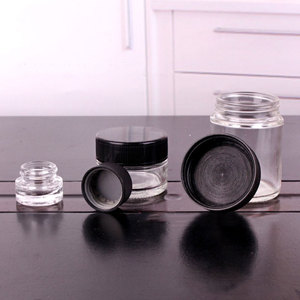 AGG Custom Lable 1oz 2oz 3oz 4oz Borosilicate Glass Concentrate Jars Child Resistant Cap Smoking Packaging Storage <b>Container</b> - Product Image 2