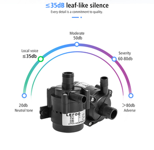 Pompe à circulation d'eau micro BLDC LEFOO 3000-8000 ml/min 24v <span class=keywords><strong>Dc</strong></span> Refroidisseur d'eau Mini pompe centrifuge pour distributeur d'eau - Product Image 6