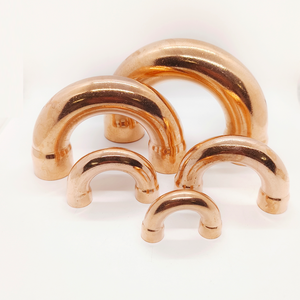 Rame di Alta Qualità 180 °   Gomito a U, Raccordo Saldato per Componenti di Climatizzazione e Refrigerazione - Product Image 1