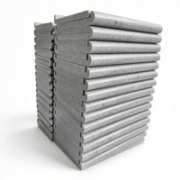 Dalles et carreaux en granit gris G633, pierres de bordure et marches d'escalier pour extérieur, comptoirs en granit naturel et pierres pour projets de construction