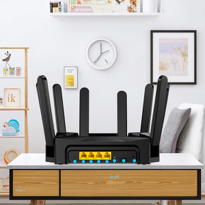 Router WiFi Doméstico MT7988 con Puertos Gigabit, WAN de 2.5G, 7200Mbps, Malla 5G, Compatible con Tarjeta SIM de 1GB, Función QoS, VPN, <span class=keywords><strong>Cobertura</strong></span> 4G <span class=keywords><strong>LTE</strong></span> - Product Image 3