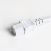 Cordon d'alimentation de haute qualité pour ordinateur portable/bureau, prise EU 2 broches vers IEC C17, pour appareils électroménagers, certifié VDE