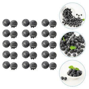 Myrtilles artificielles réalistes myrtille fruit photographie accessoire pour Halloween fête de noël ornement cuisine décoration - Product Image 3