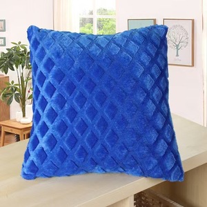 Fundas de Almohada Cuadradas Geométricas de Terciopelo de Lujo, Modernas y Esponjosas para Hogar y Hotel, con Cierre de Cremallera, Personalizables, para Cojines de Sofá - Product Image 3