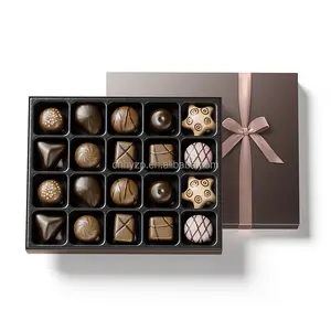 New Exquisite Valentine Chocolate Gift Packaging Box Eco Friendly Mochi Donuts Paper Box