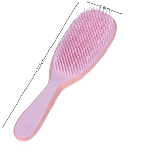 <span class=keywords><strong>Cepillo</strong></span> Desenredante de Plástico con <span class=keywords><strong>Cerdas</strong></span> <span class=keywords><strong>Suaves</strong></span> Antiestáticas para <span class=keywords><strong>Cabello</strong></span> Húmedo o Seco, para Todo Tipo de <span class=keywords><strong>Cabello</strong></span> - Product Image 6