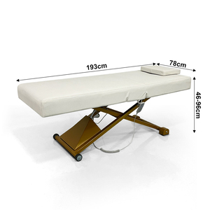 Hot Bán Chuyên Nghiệp Massage Bảng PU Da Massage Điện Giường Chiều Cao Có Thể Điều Chỉnh Sang Trọng Lash Giường Beauty Salon Đồ Nội Thất - Product Image 5