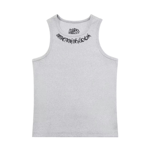 Débardeur côtelé en coton premium pour homme, col rond, sans manches, coupe classique, respirant, confortable, couleurs assorties, haute qualité - Product Image 1