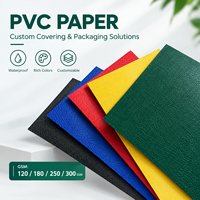 Papier PVC transparent 180GSM, imperméable et résistant à l'huile, pour la lamination des couvertures de livres, emballage en rouleau, largeur 787 889 mm