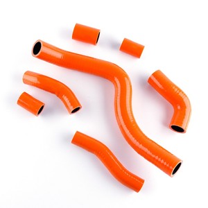 Pour <span class=keywords><strong>KTM</strong></span> 950-990 <span class=keywords><strong>Adventure</strong></span> S-Superduke Supermoto 2005-2012 2011 2010 <span class=keywords><strong>2009</strong></span> 2008 Kit de tuyau de radiateur en silicone - Product Image 3