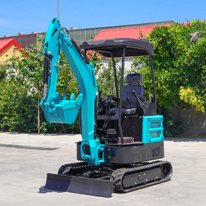 Excavadora de orugas pequeña agrícola Excavadora de ingeniería de construcción con asiento de conducción empacadora de 2 toneladas completamente automática - Product Image 2