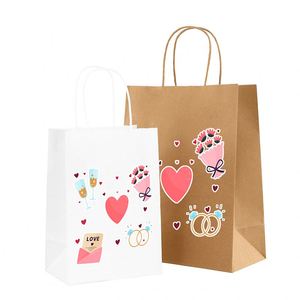 Bolsas de Papel Kraft para Compras, con Asas, Lisas, Color Marrón, en Tamaños Pequeño, Mediano y Grande, para Mercancía, Regalos y Comestibles, Venta al Por Mayor Personalizadas - Product Image 5