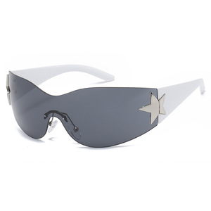 Gafas <span class=keywords><strong>de</strong></span> sol redondas para hombre y <span class=keywords><strong>mujer</strong></span>, anteojos <span class=keywords><strong>de</strong></span> un solo uso, <span class=keywords><strong>2023</strong></span> - Product Image 1