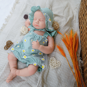 Meraviglioso Regalo: Bambola Reborn in Silicone Lavabile da 55 Cm, Realistica con Ciglia, per Bambine Dormienti, con Opzione Trucco - Product Image 3
