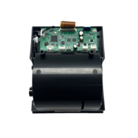 Panneau intégré 80mm Auto Cutter Imprimante de reçus thermique avec USB + RS232 Bill Printing Machine Papier d'étiquette thermique compatible